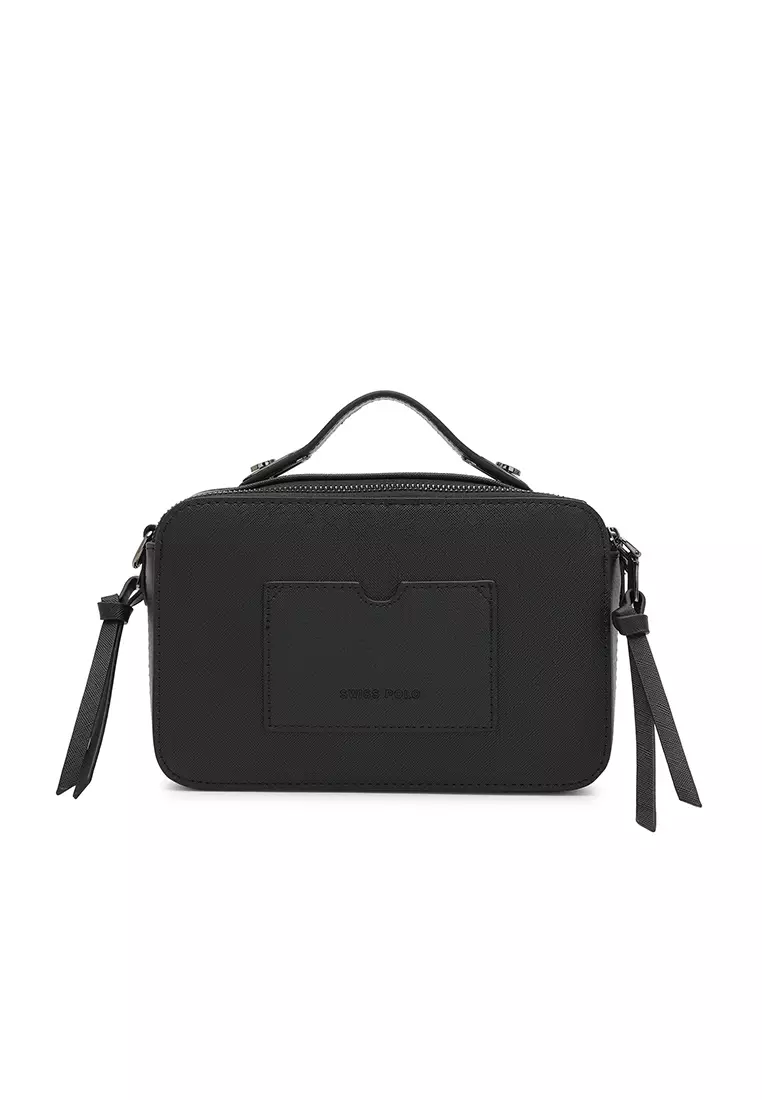 Women's Top Handle Bag / Sling Bag / Crossbody Bag (Tas Selempang Wanita / Tas Tangan Wanita) - Hitam