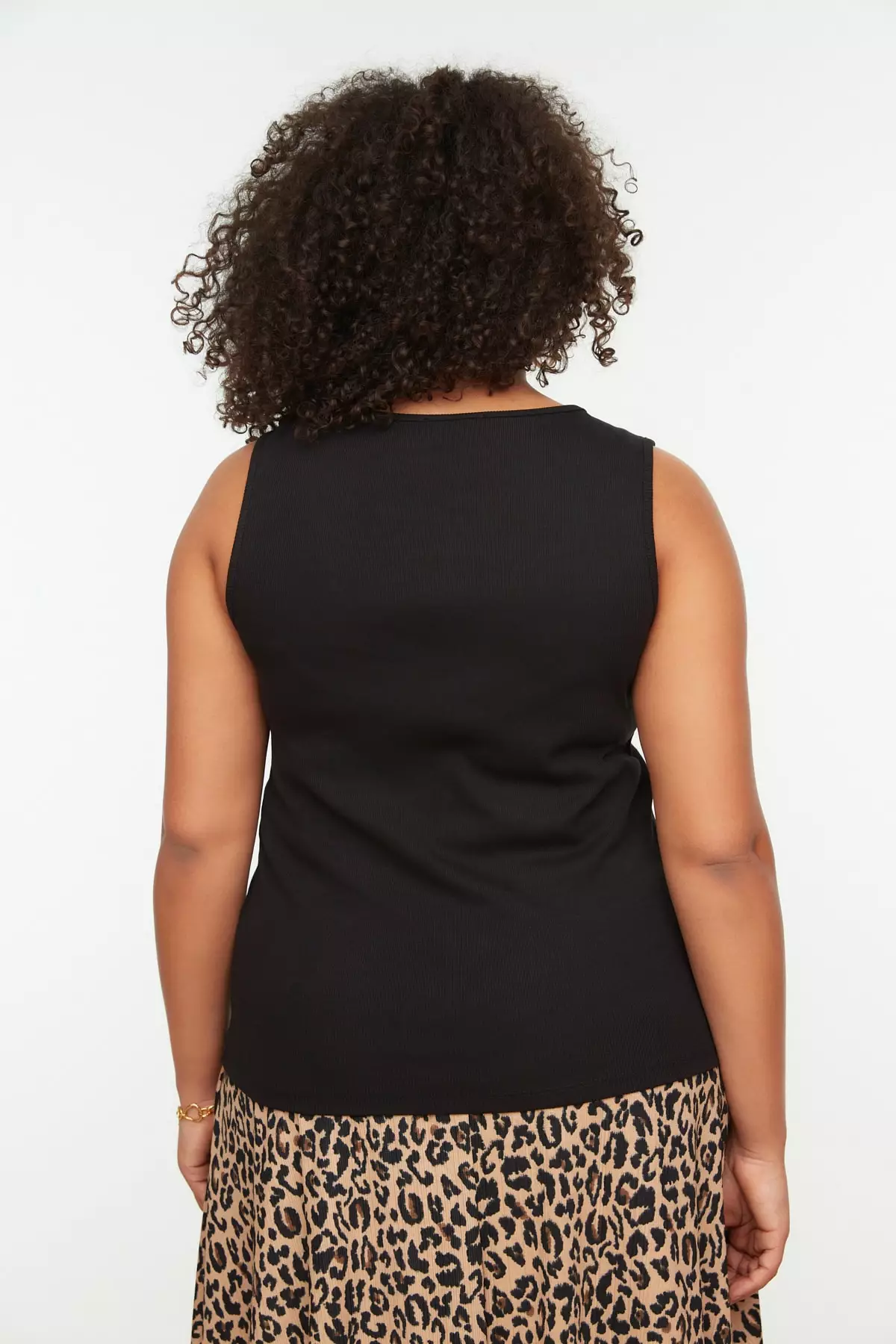 Plus Size Square Neck Tank Top
