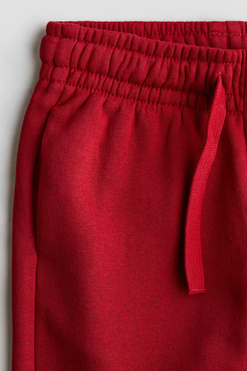 Brushed-inside joggers