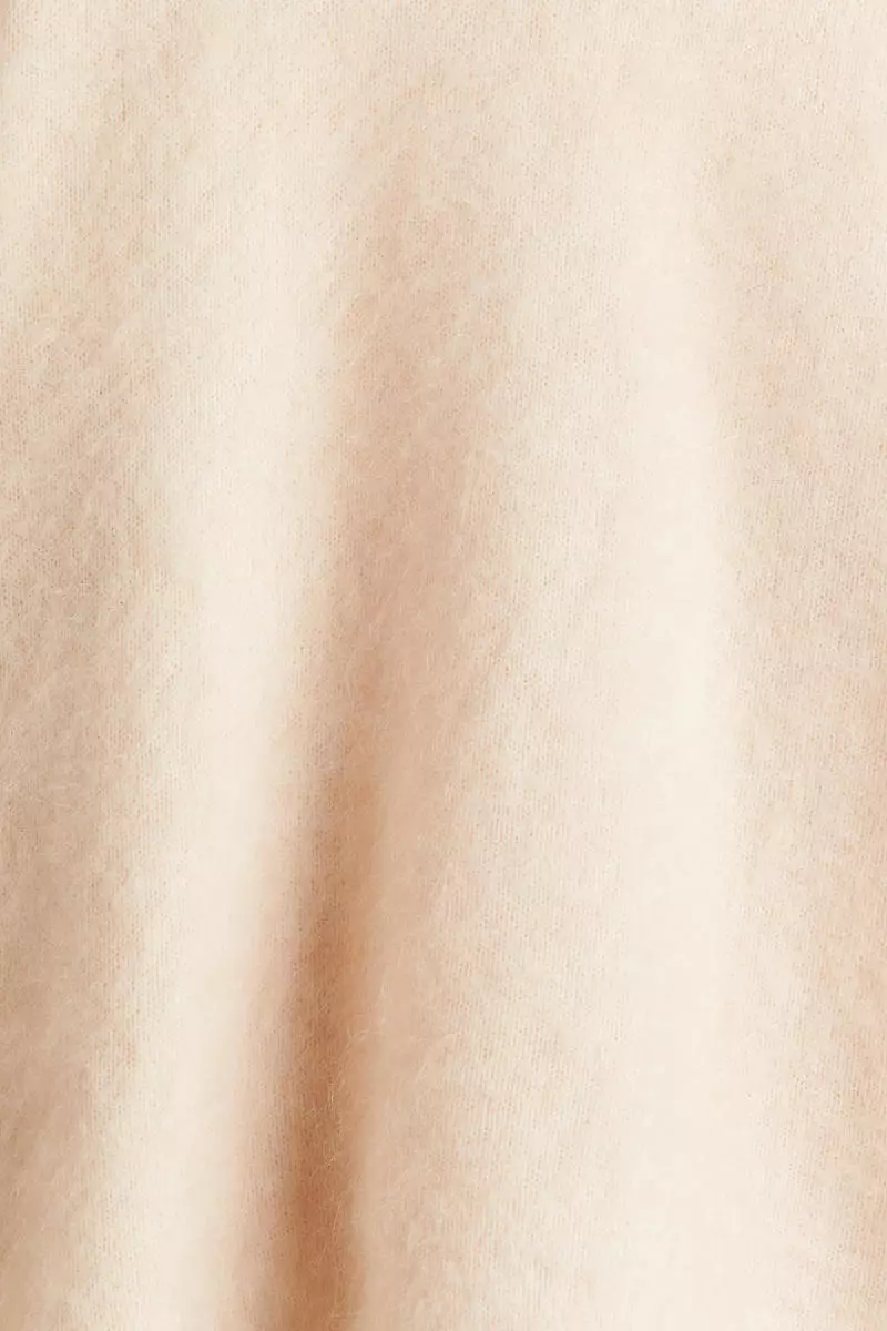 Oversized mohair-blend jumper