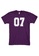 MRL Prints purple Number Shirt 07 T-Shirt Customized Jersey 4ED42AA60675E1GS_1