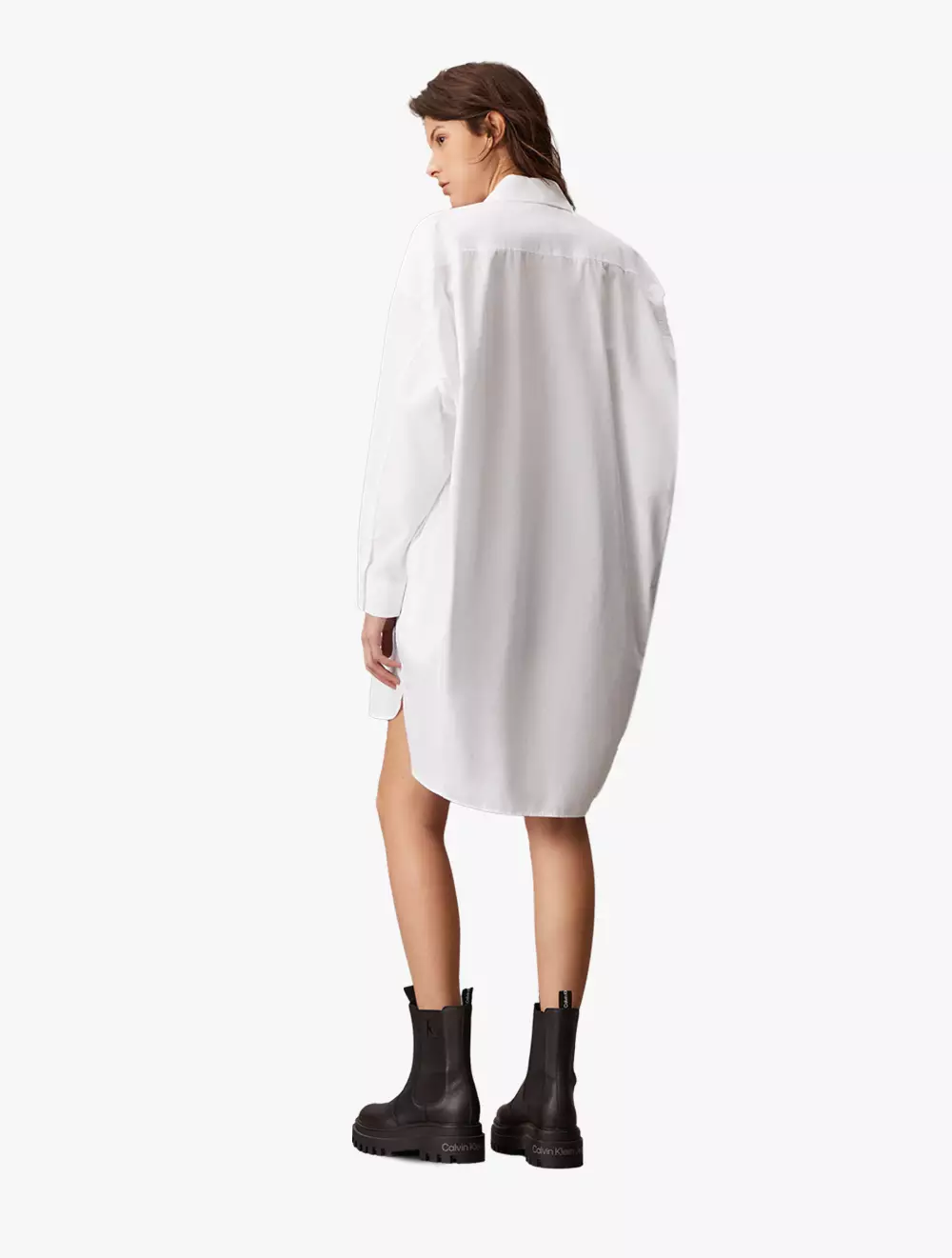 Calvin Klein - Poplin Shirt Dress