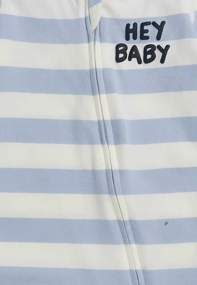 The Long Sleeves Zip Romper