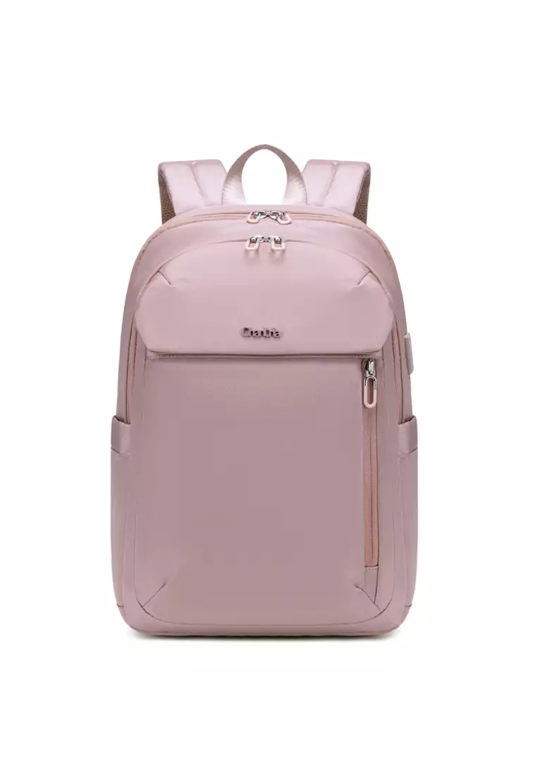 Shockproof 15.6 Laptop Compartment USB Port Waterproof Backpack for Women