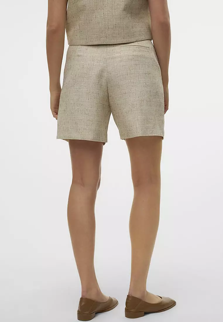 Pleated Shorts