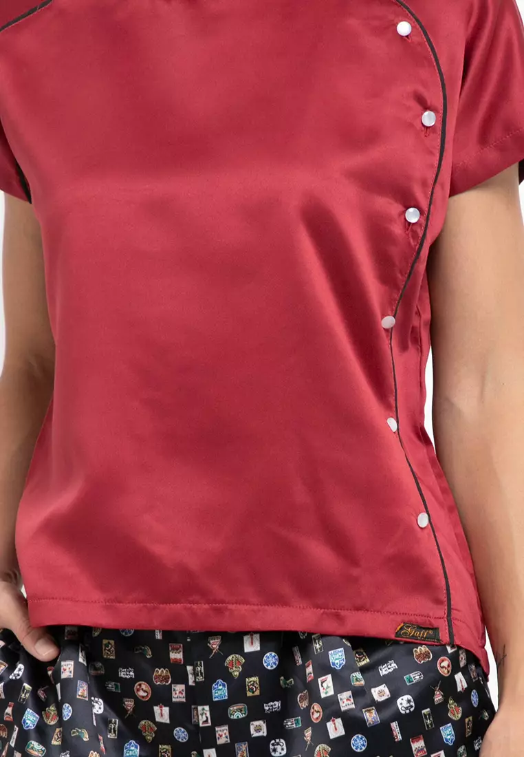 Set Amanda Blouse dan Shorts