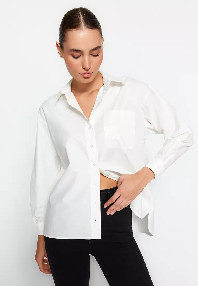 Pleated Chest Shirt