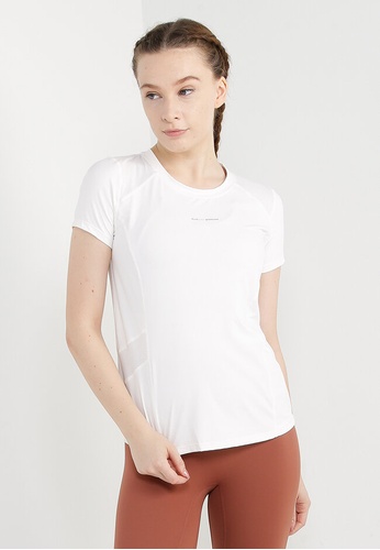 Milliot white Penelope Women's Short Sleeves Top 9D7B0AAB1A0191GS_1