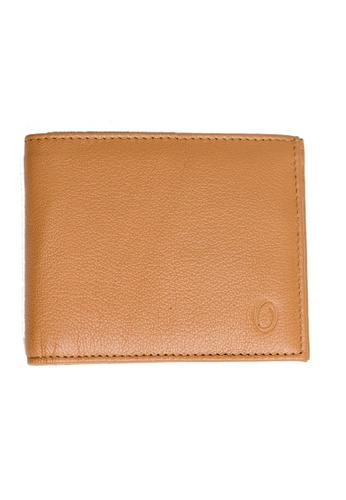 Oxhide Men Lucky Wallet With No, Full Grain Leather Wallet
