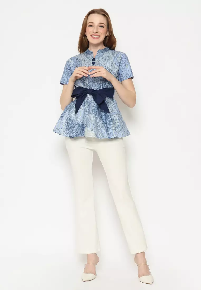 MY AKSA BATIK WANITA BLOUSE MADELINE MARINO MOLLY