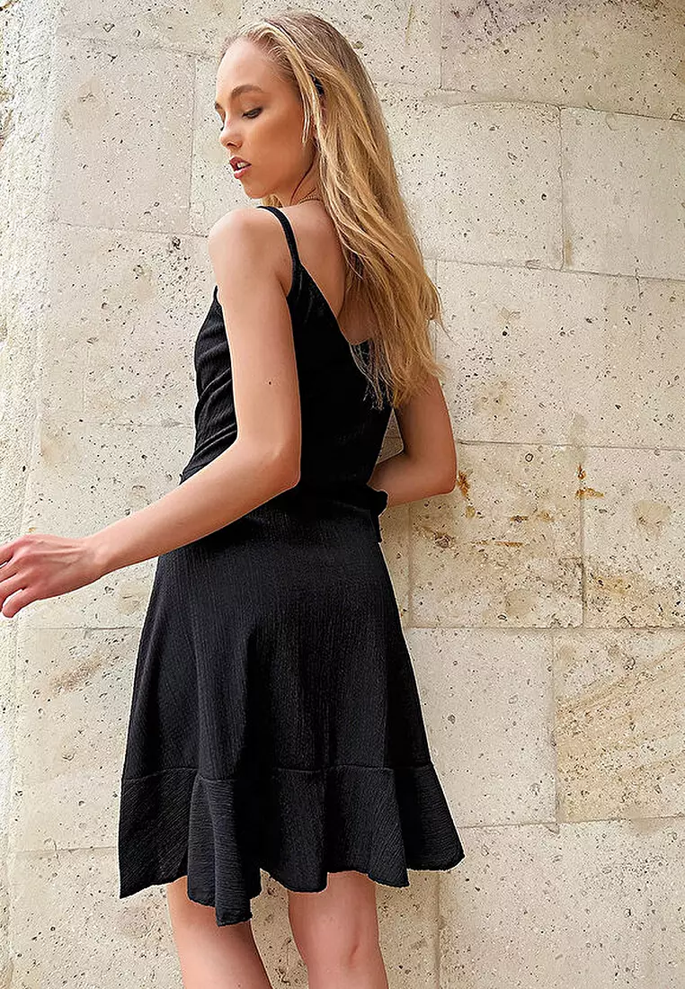 Wrap Mini Dress