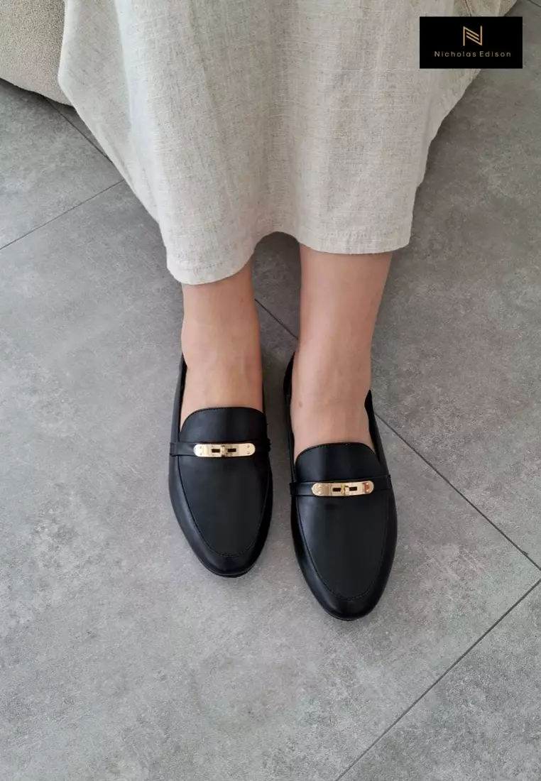 Nicholas Edison Flat Hera Black