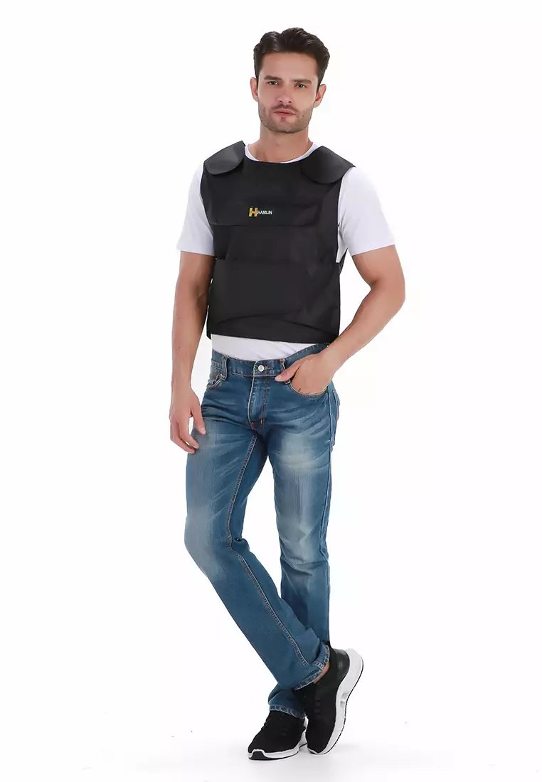 Clover Rompi Militer Airsoft CS Vest Shockproof Material Nylon ORIGINAL - Black