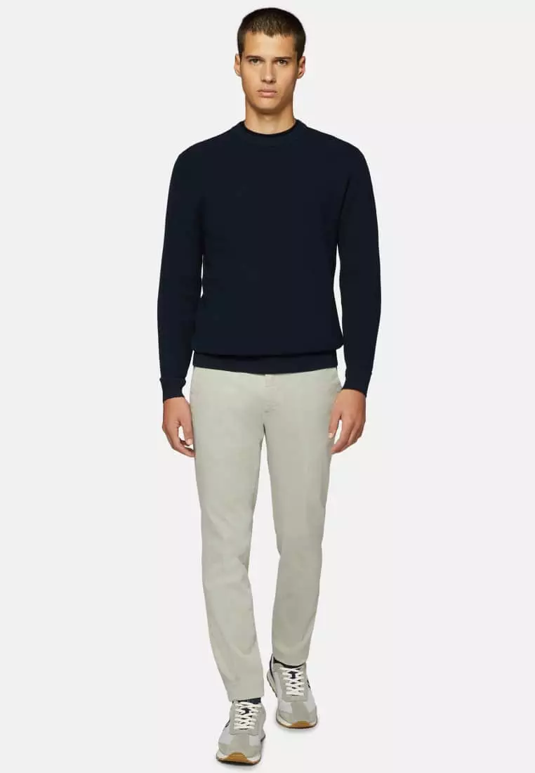 線上選購BOGGI MILANO Cotton/Nylon Crew Neck Jumper | ZALORA 台灣