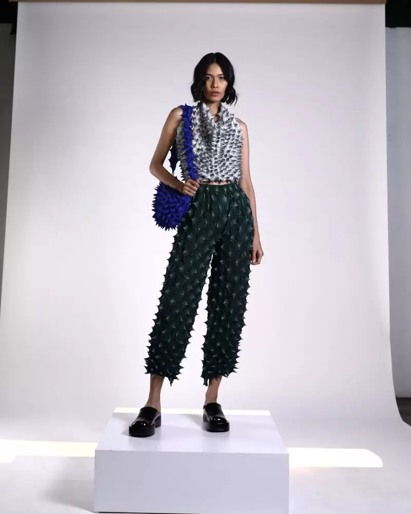 FUGUKU SLING BAG - FUGU SHELL BAG LONG - CONFETTI