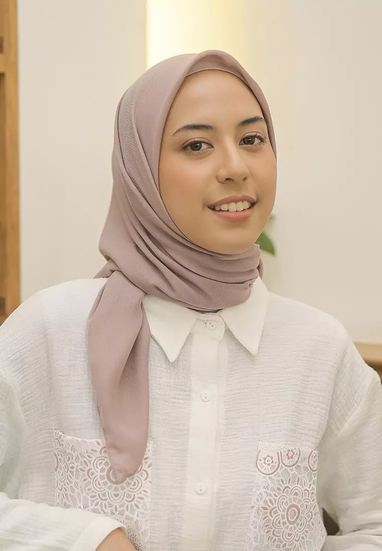 Haraa Voal Plain Wheat