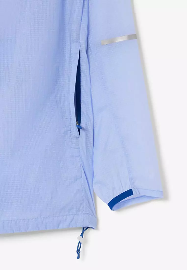 Lightweight Water-Repellent Hooded Jacket