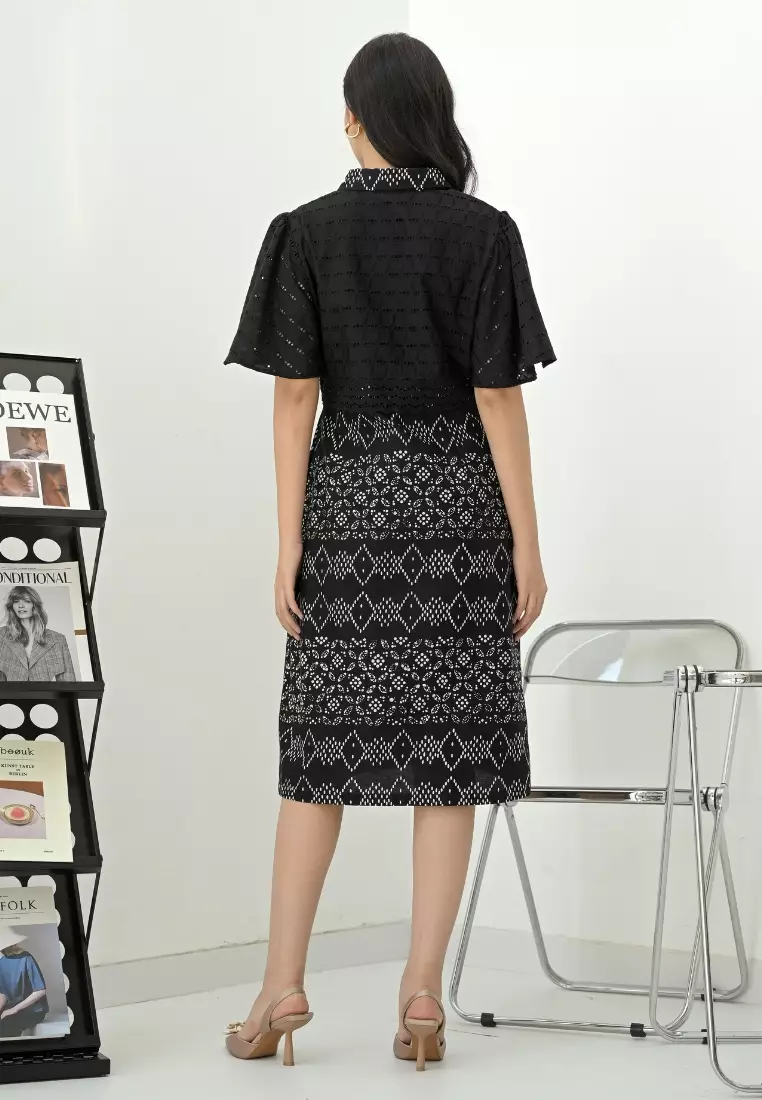Nayara Dress Batik Askara HItam