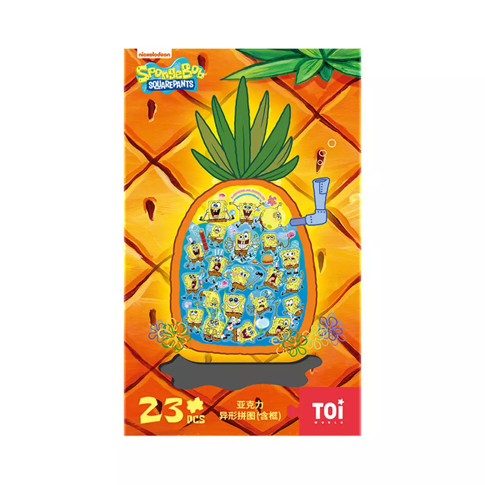 TOI SPONGEBOB SQUAREPANTS PUZZLE CALENDAR SET 23 PCS 23105 - MIX