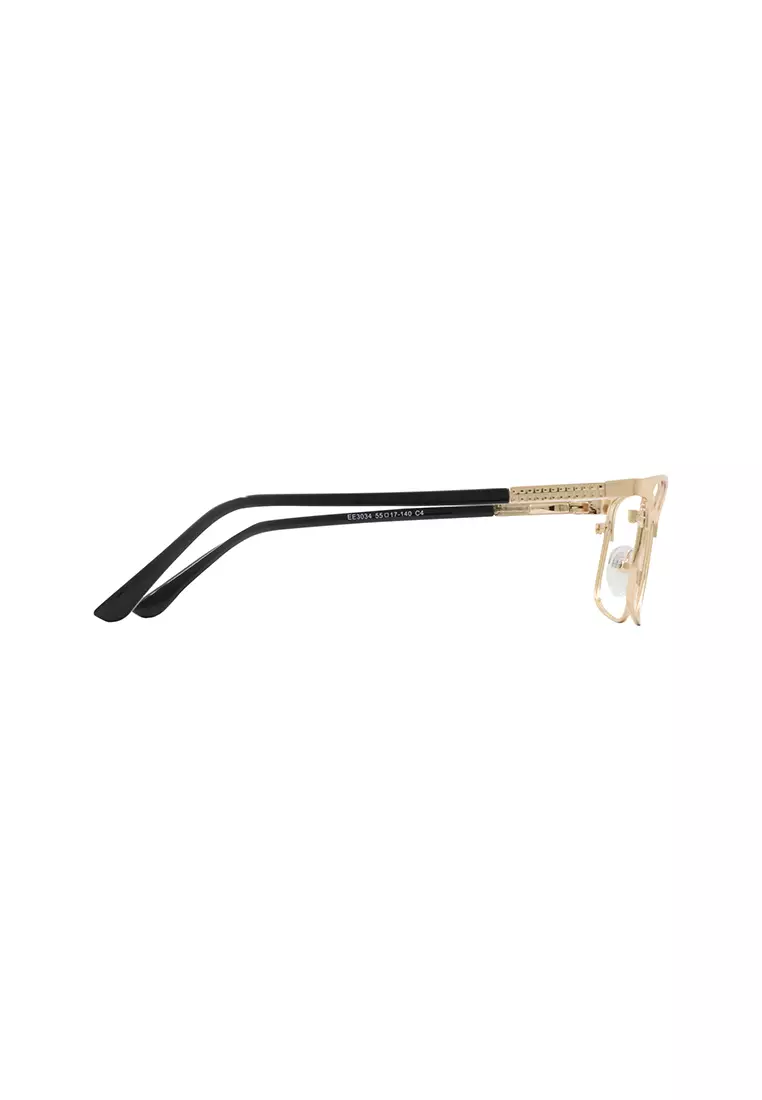 3034 Metal (C4-Gold) Anti-Radiation Computer Eyeglasses for Men/Women