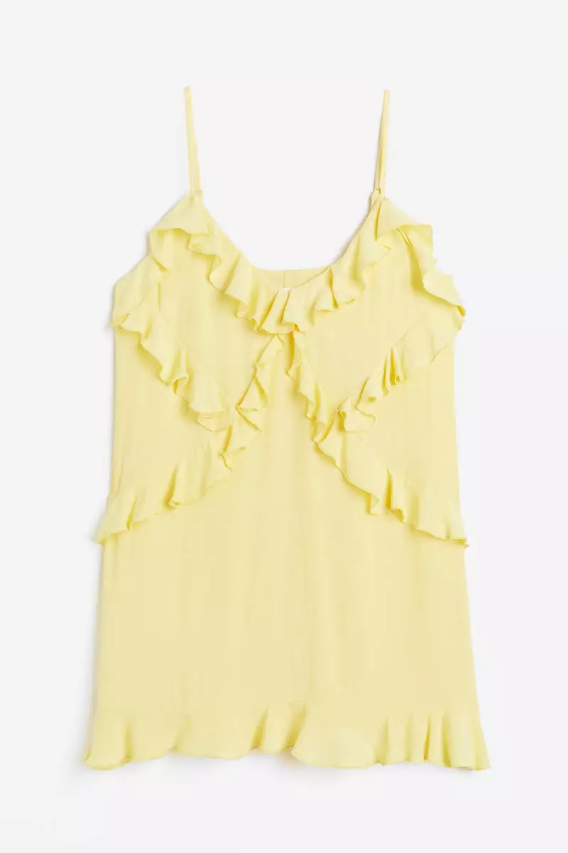 H&m wrap dress with flounces 2025