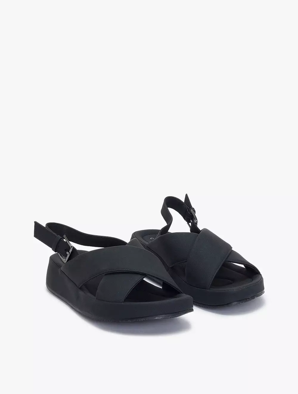 Payless Chrissie Womens Tita Slingback Sandals - Black_05