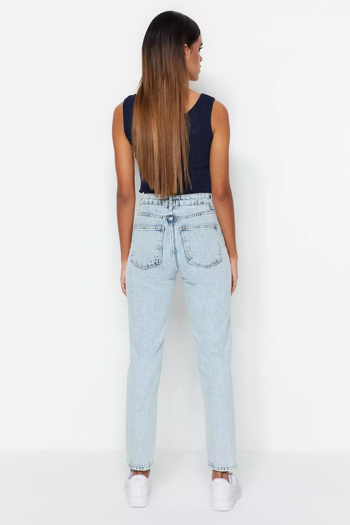 High Waist Mom Jeans