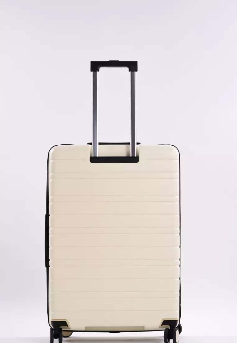 Sigma 28" Large Hard Case Luggage Milky