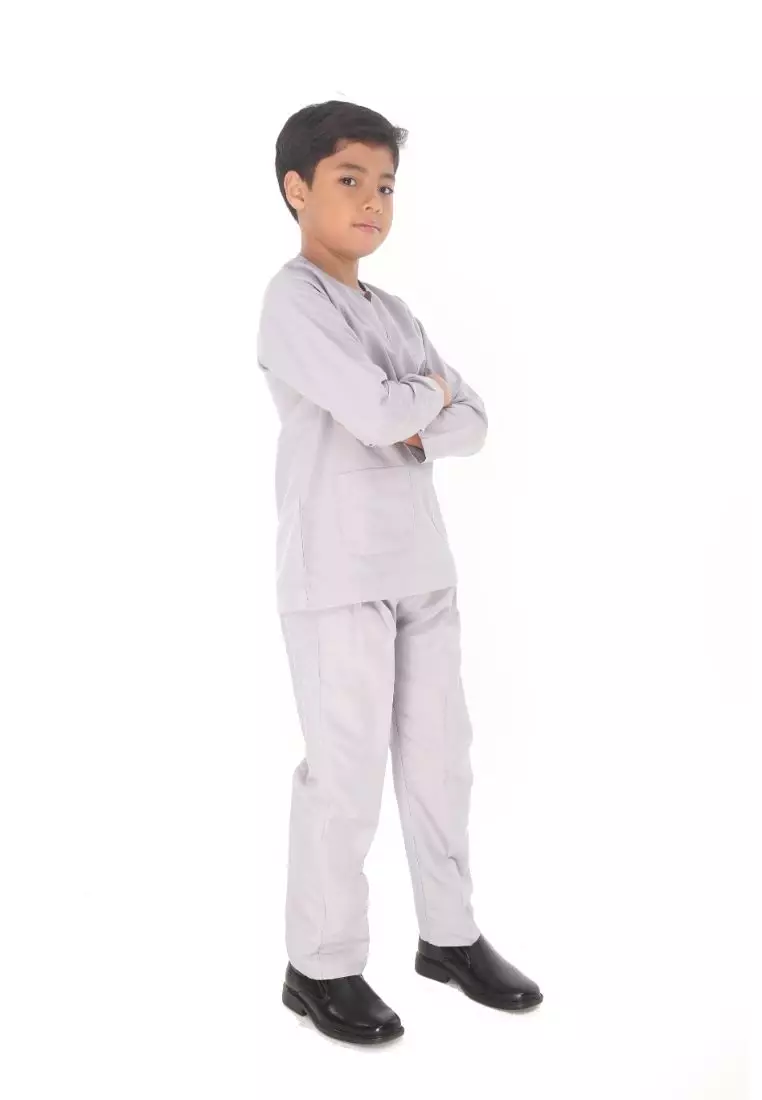 Baju Melayu Moden Teluk Belanga For Kids