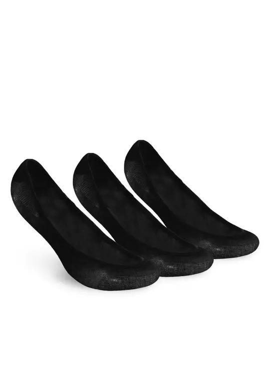 Puma Ladies' Cotton Lite Thin Casual Foot Cover 3 pairs in a pack PLFG1