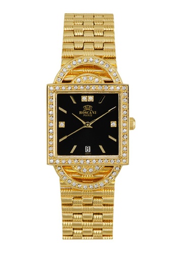 Buy Roscani Roscani Elora B96 23k Gold Plating Gold Black Bracelet Women Watch Online Zalora Malaysia