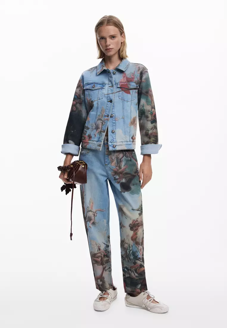 Fresh denim pants for women I Desigual.com