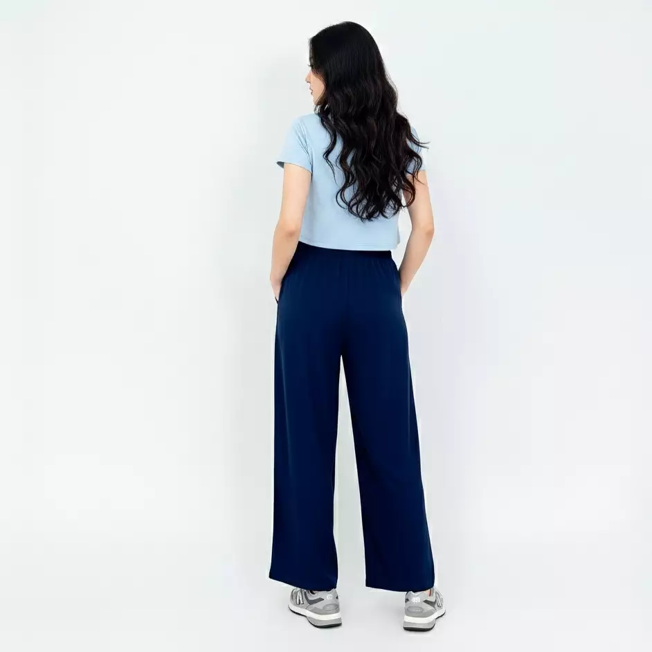 Celana Panjang Wanita - Kulot Cotton Basic Raya