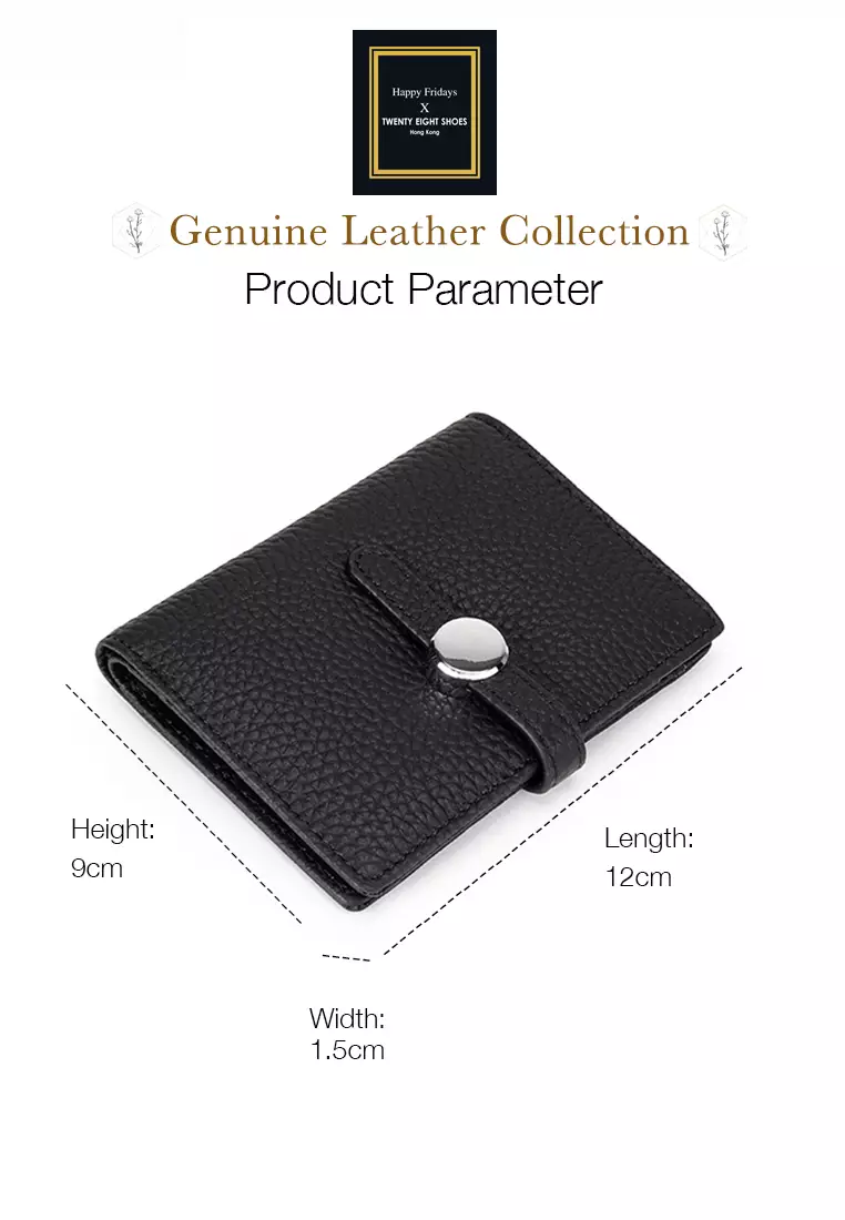 Full Grain Leather Bi-fold Wallet JW YT-5153