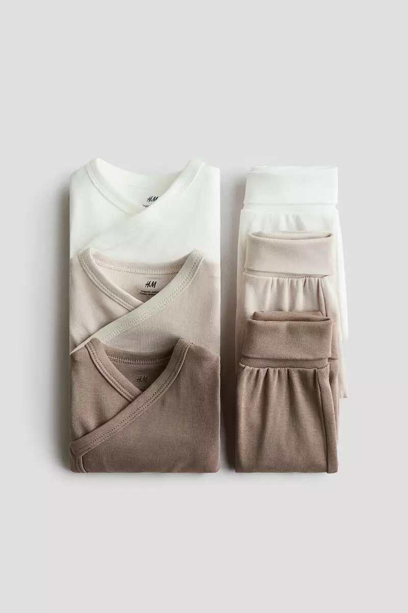 6-piece bodysuit and trousers set