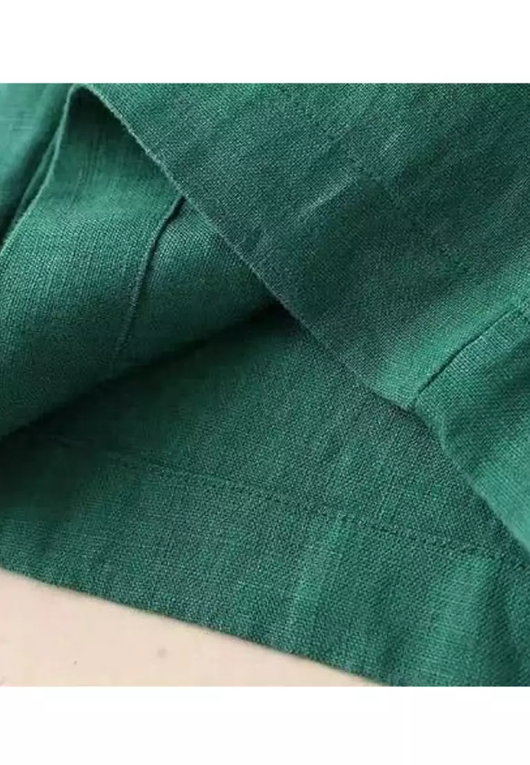 Big Size Cotton-flax Casual Pants RZ9020