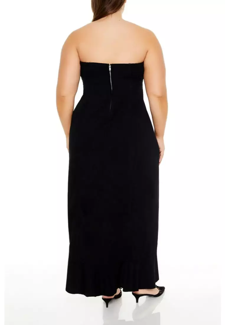 Forever 21 denim maxi dress best sale
