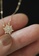ZITIQUE gold Women's Shiny Diamond Embedded Six-pointed Star Necklace - Gold 62BB2ACE96D469GS_6