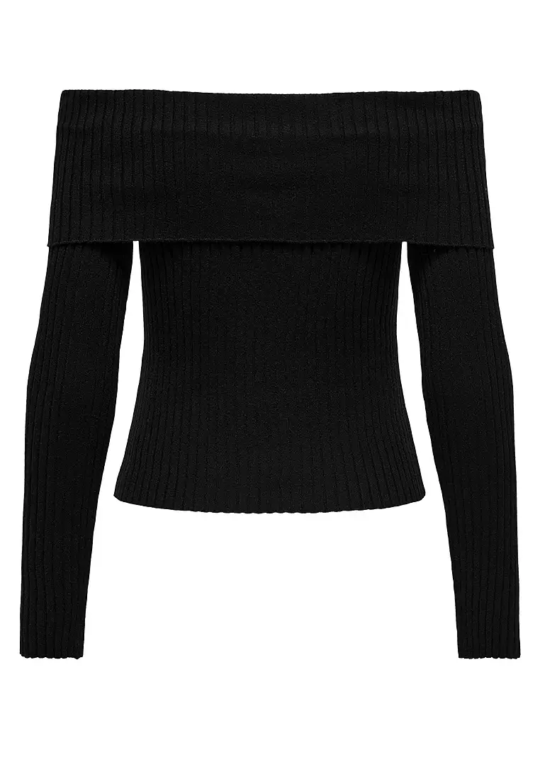 Liva Life L/S Off Shoulder Pullover