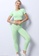 Twenty Eight Shoes green VANSA Short-sleeved Long Leggings Yoga Fitness Set  VPW-Y768L 87B4FAAB55700AGS_1