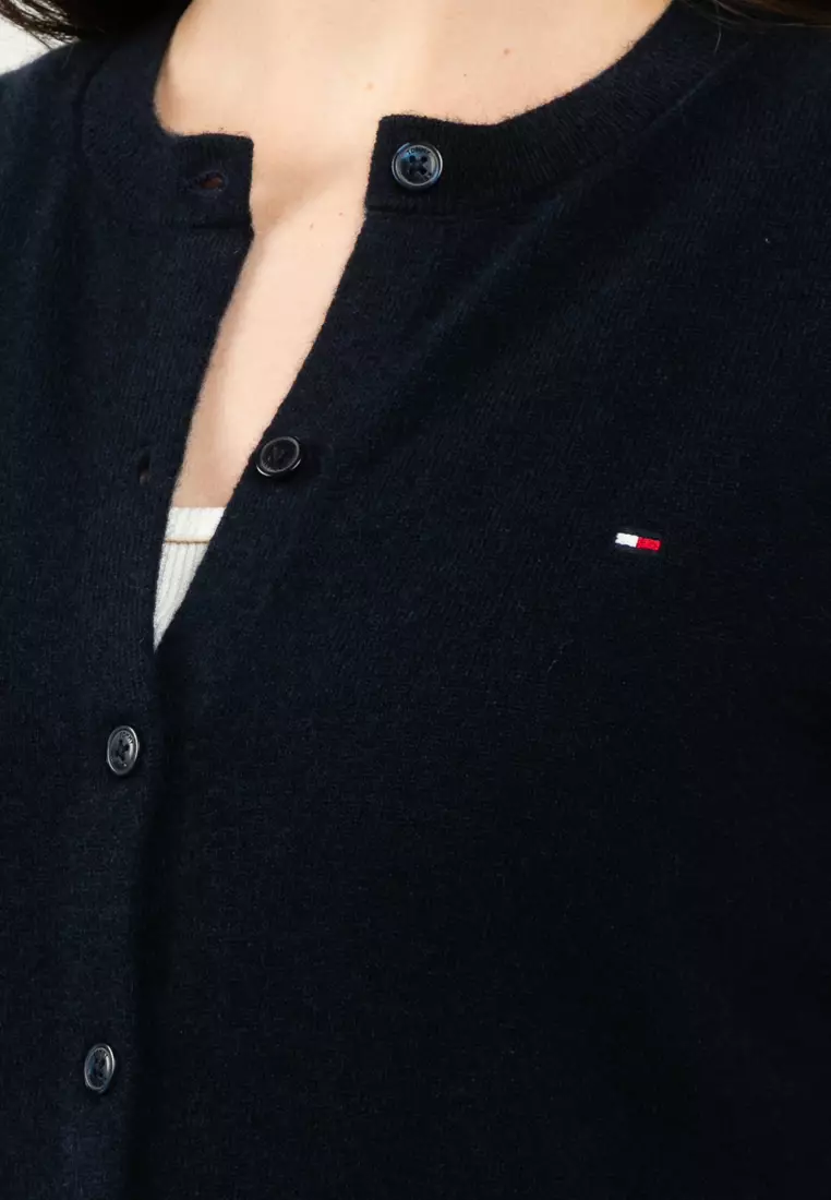 茄士咩羊毛長袖外套 - Tommy Mainline