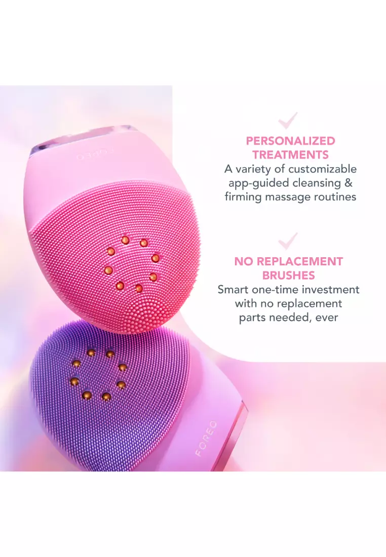 FOREO LUNA 3 plus for Normal Skin Thermo-Facial Cleansing and Microcurrent Toning Device, Rechargeable [2-Year Warranty, App Connected]