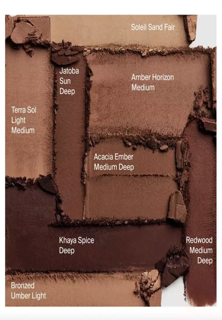 Haus Labs Power Sculpt Velvet Powder Bronzer Amber Horizon Medium