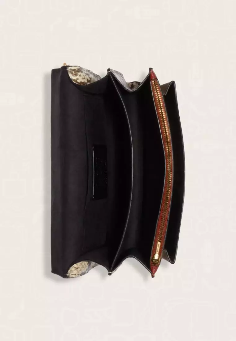 Coach Klare Crossbody In Signature Canvas With Rivets Khaki Multi