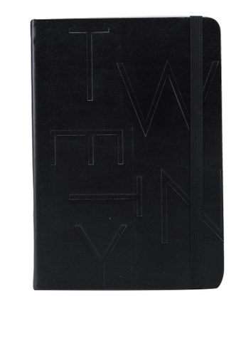 kikki.K black 2020 A5 Bonded Leather Weekly Diary F553FACFE3FF1DGS_1