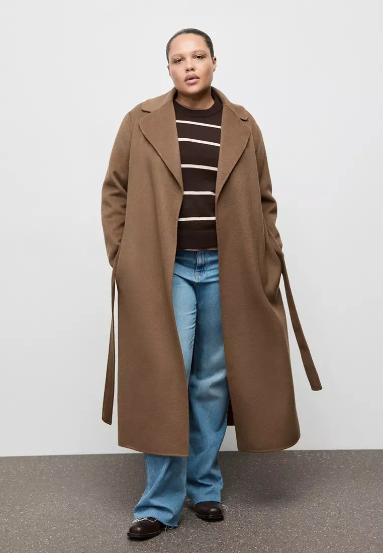 Handmade Coat With Belt