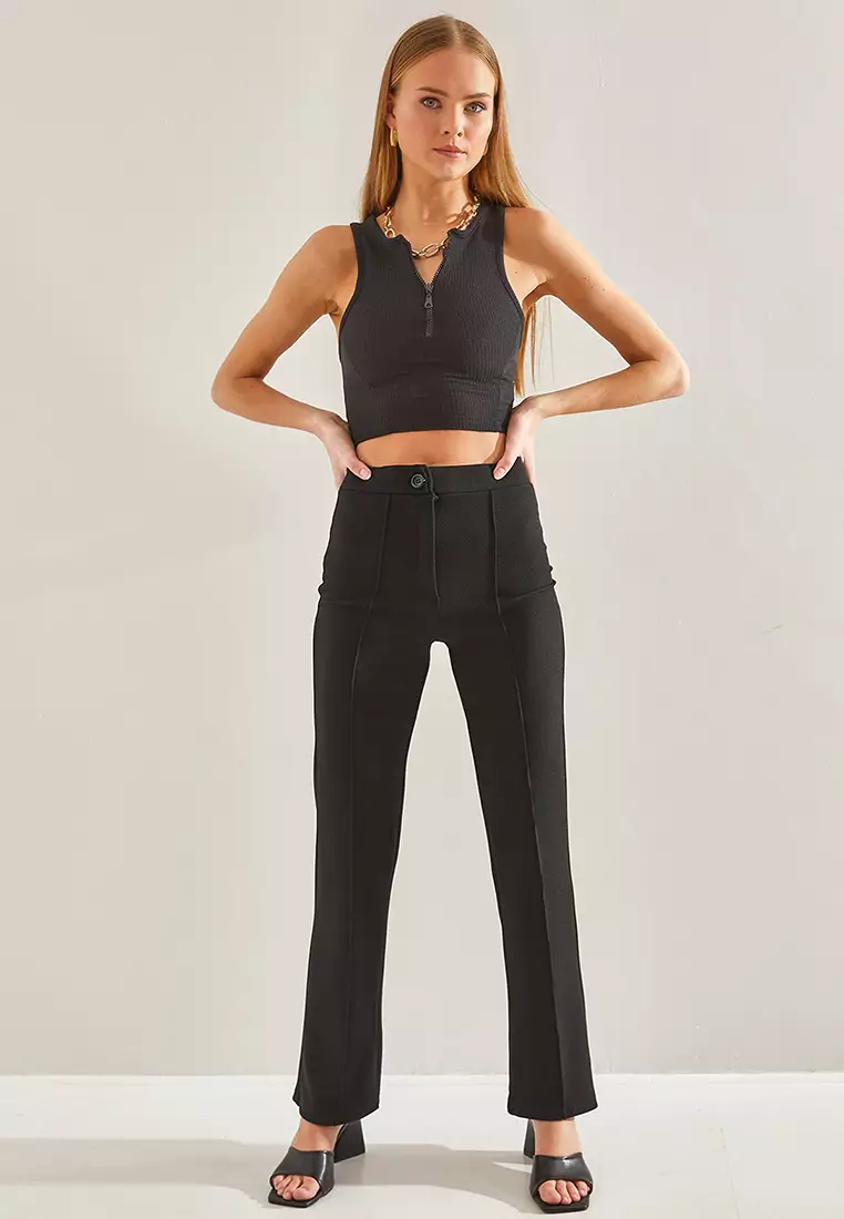 Chestnut Palazzo Trousers