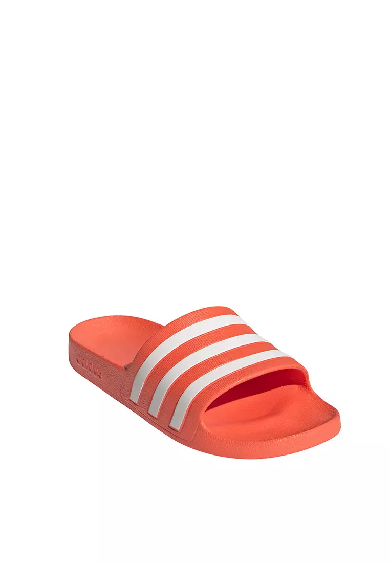 Adidas best sale slippers orange