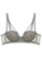 QuestChic grey and blue and multi and beige Dawn Underwired Half Cups Push-up Bra 28AE8US3E524D2GS_1