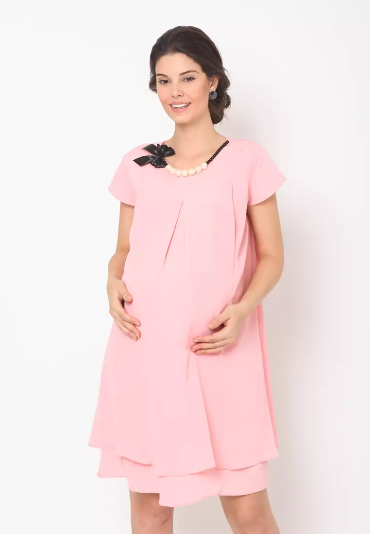 Chiffon deals nursing dress